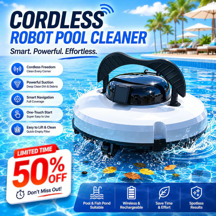 Cordless Pool Cleaning Robot