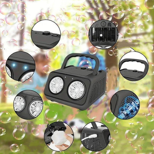 Multi-hole Bubble Machine