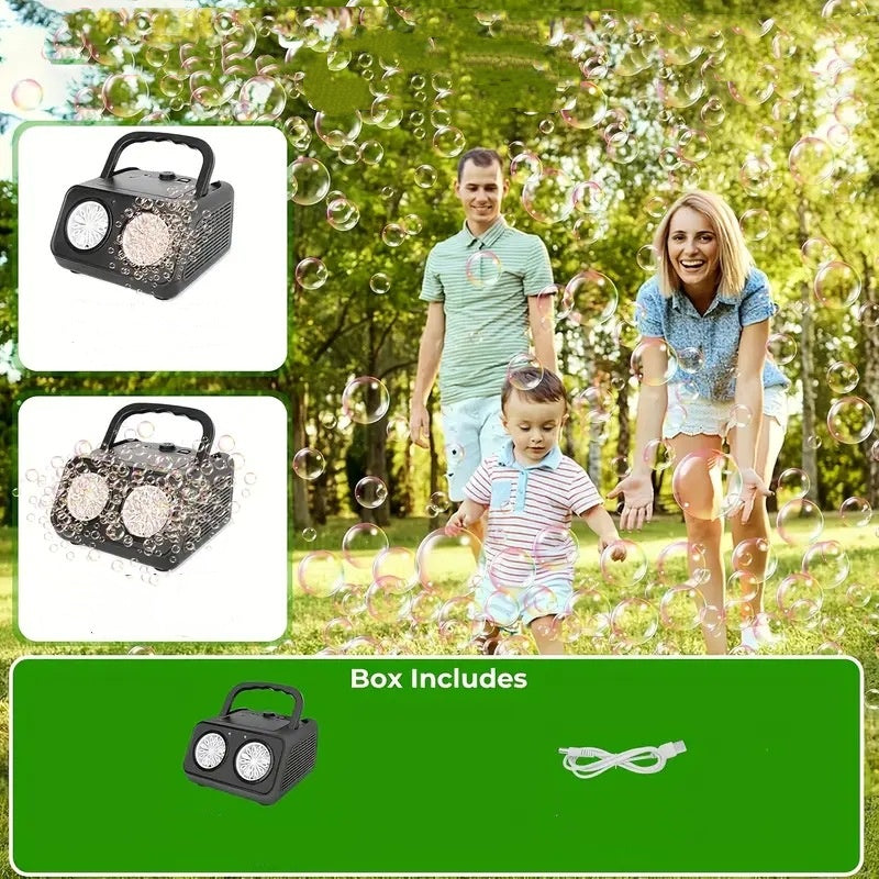 Multi-hole Bubble Machine