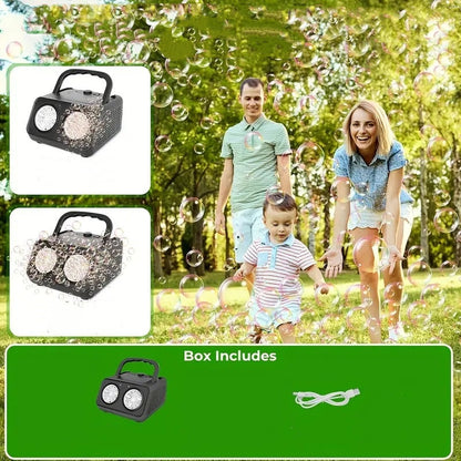 Multi-hole Bubble Machine