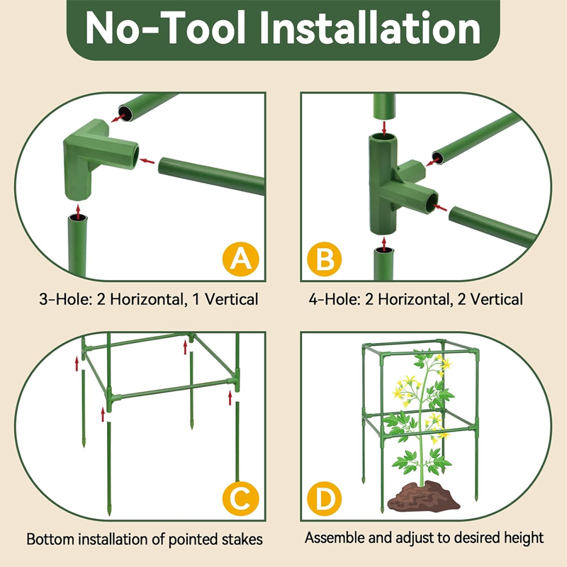 Modular Plant Support Frame