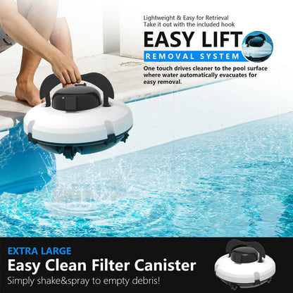 Cordless Pool Cleaning Robot
